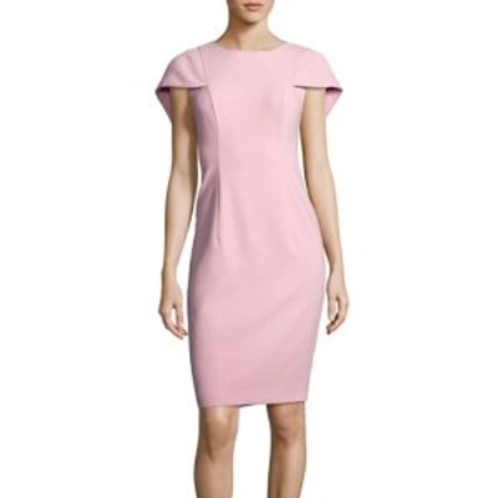 Black Halo Desta Dress in Ice Pink
